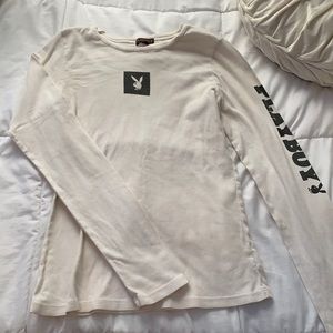 Vintage Playboy Graphic Long Sleeve Tee